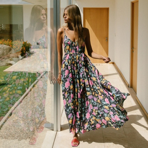 Spell Dresses & Skirts - Spell Butterfly Strappy Maxi Dress